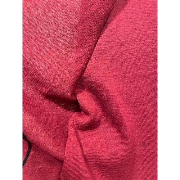 Vintage Koret Sweater Set Burgandy Floral Stitching Womens Size M - Picture 9 of 10